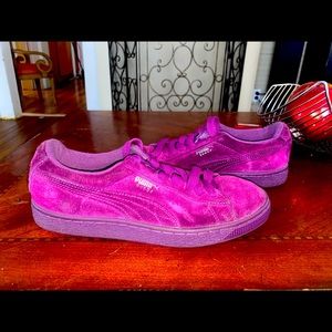 Puma suede shoes